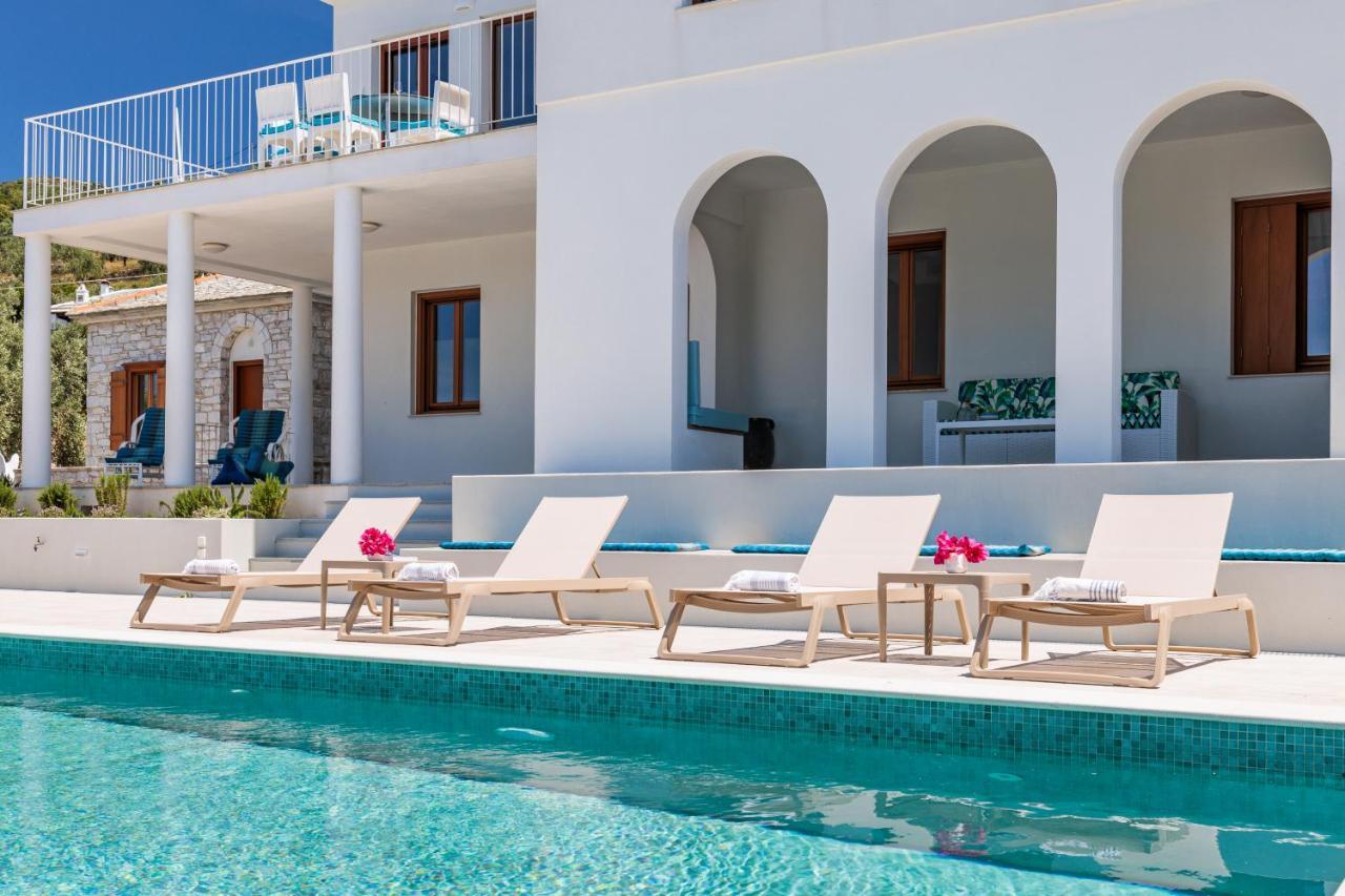 Sunshine Pool Villa Skopelos Town Exterior foto