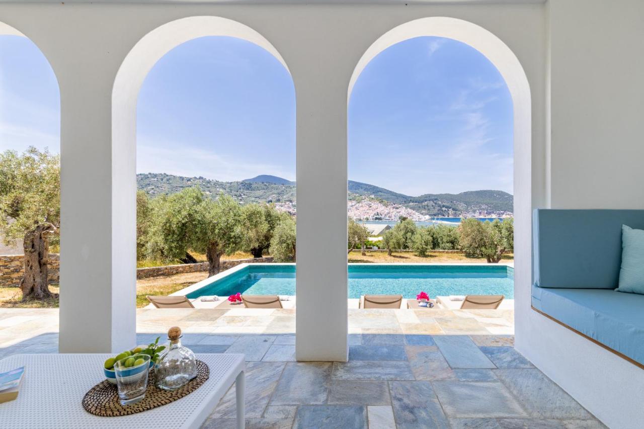 Sunshine Pool Villa Skopelos Town Exterior foto