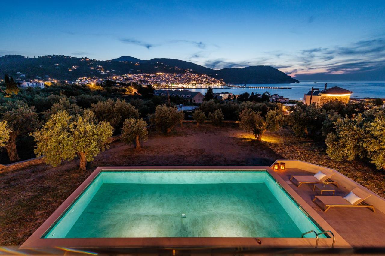 Sunshine Pool Villa Skopelos Town Exterior foto