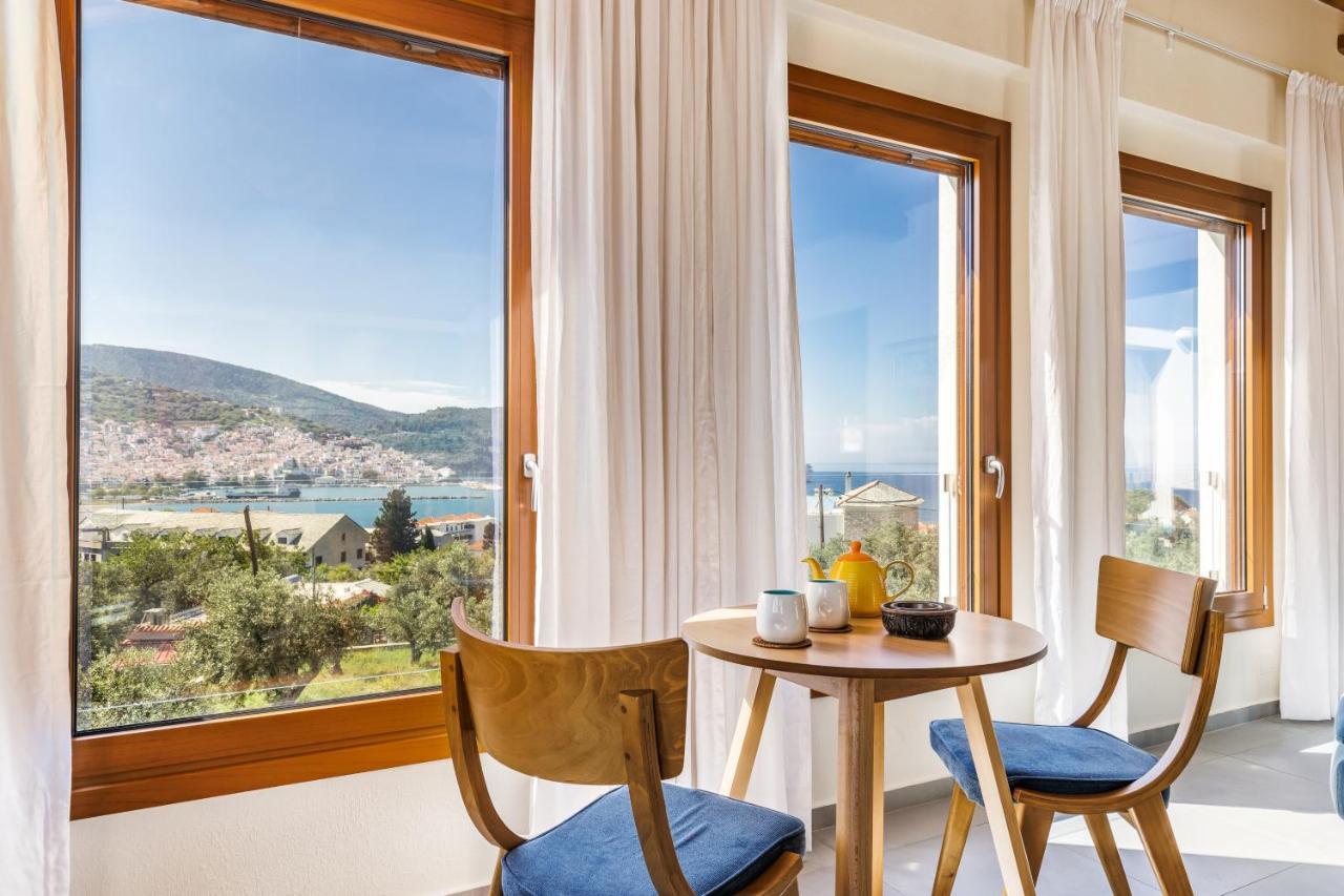 Sunshine Pool Villa Skopelos Town Exterior foto